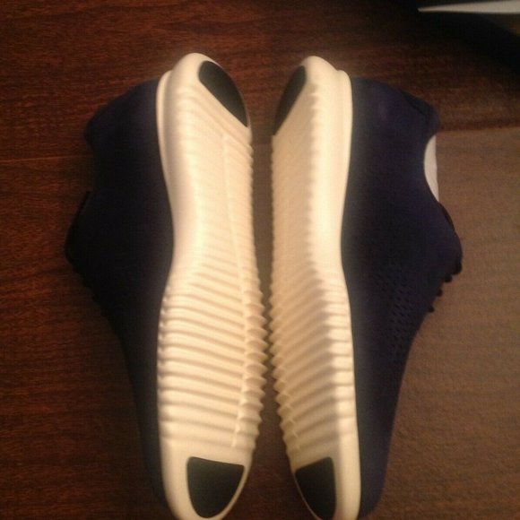 Cole Haan Men's 2.ZeroGrand Perforated Navy Suede Oxford Casual Shoes 11.5M NIB - Picture 2 of 7